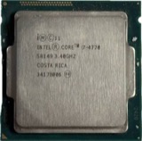 Intel Core i7-4xxx — CPUs Intel. Debe encender y funcionar; si no, se paga como chatarra.