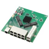 Tarjeta de switch de red (bajo grado) — Tarjetas de circuito. Tarjeta de switch de red con pocos chips.
